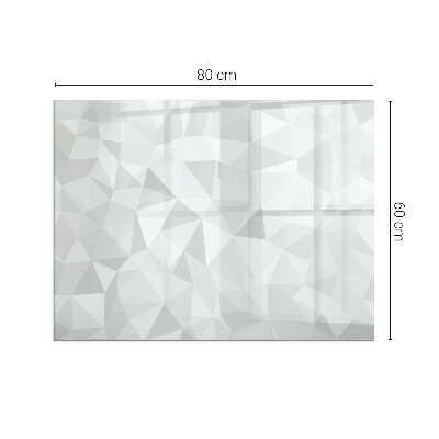 Kandalló alátét téglalap alakú Kandalló alátét téglalap alakú Absztrakt geometrikus minta