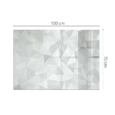 Kandalló alátét téglalap alakú Kandalló alátét téglalap alakú Absztrakt geometrikus minta