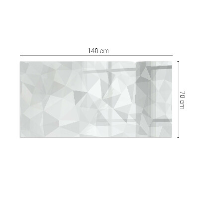 Kandalló alátét téglalap alakú Kandalló alátét téglalap alakú Absztrakt geometrikus minta