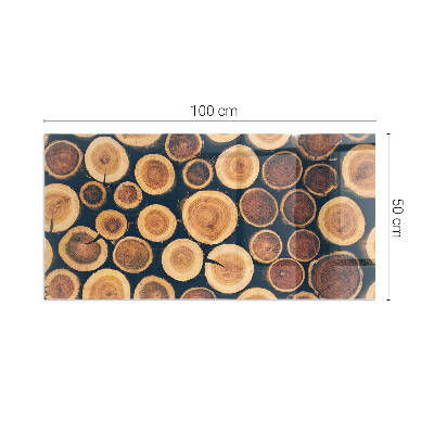 Kandalló alátét téglalap alakú Kandalló alátét téglalap alakú Doboz vágott fával