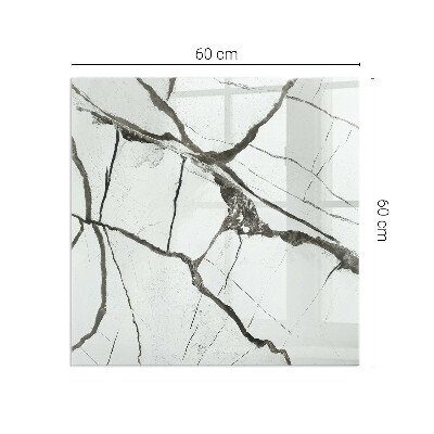 Kandalló alátét téglalap alakú Márvány véna minta