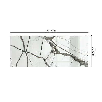 Kandalló alátét téglalap alakú Márvány véna minta