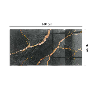 Kandalló alátét téglalap alakú Elegáns márvány erezettel