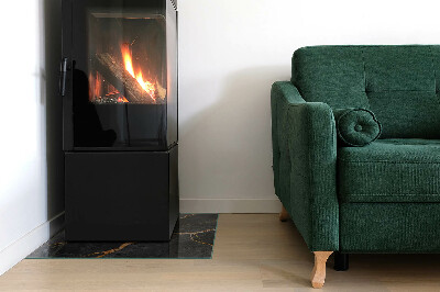 Kandalló alátét téglalap alakú Elegáns márvány erezettel