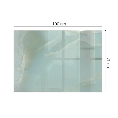 Kandalló alátét téglalap alakú Finom márványminta