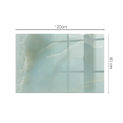 Kandalló alátét téglalap alakú Finom márványminta