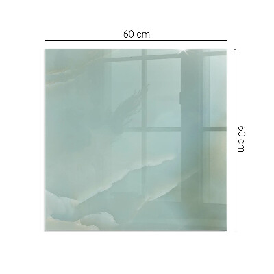 Kandalló alátét téglalap alakú Finom márványminta