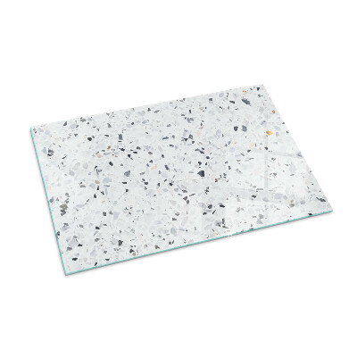 Kandalló alátét téglalap alakú Kőminta részecskékkel