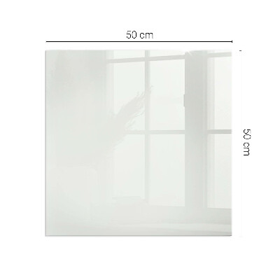 Kandalló alátét üveg téglalap alakú Szín Elefántcsont