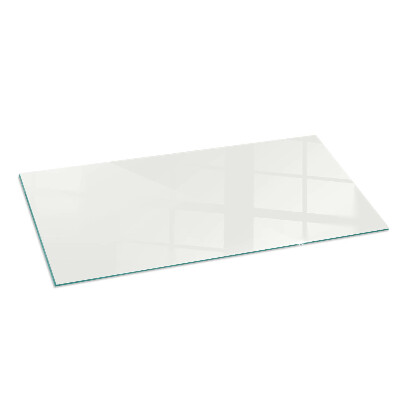 Kandalló alátét üveg téglalap alakú Szín Elefántcsont