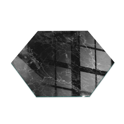 Kandalló alátét hatlapú Stílusos márvány motívum