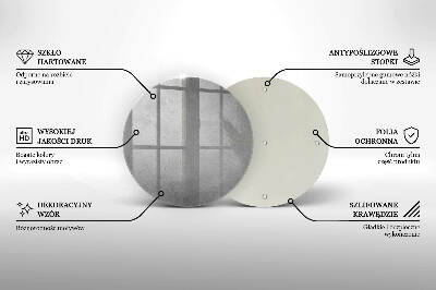 Síri gyertya alátét kerek Háttér beton textúra