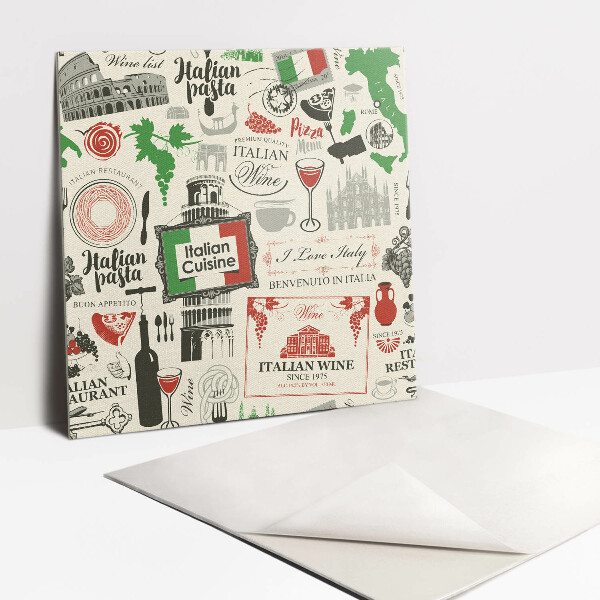 Vinyl padló csempe olasz étterem