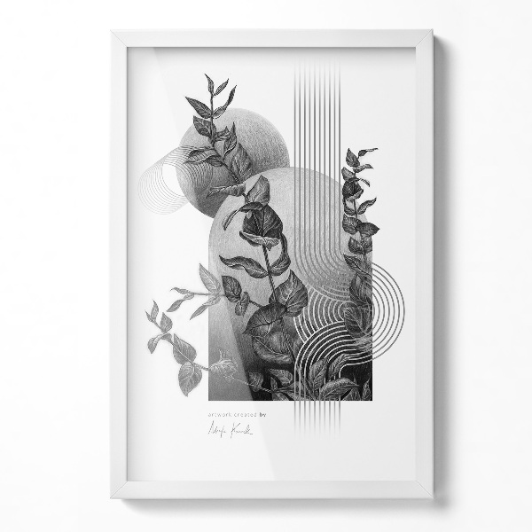 Fehér képkeret falra 40x60 cm