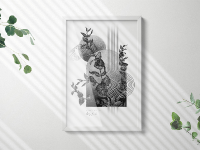 Fehér képkeret falra 40x60 cm