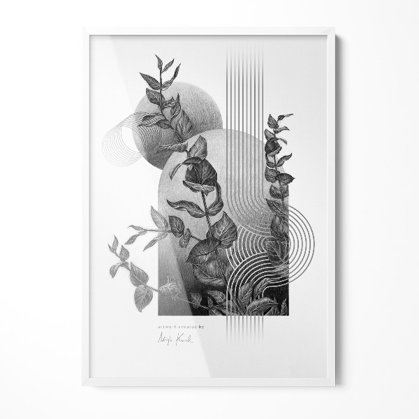 Fehér fali képkeret 70x100 cm