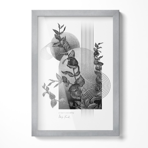 Ezüst képkeret 20x30 cm