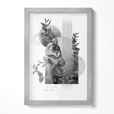 Ezüst képkeret 20x30 cm