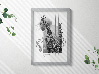 Ezüst képkeret 20x30 cm