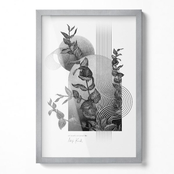 Ezüst fénykép képkeret 40x60 cm