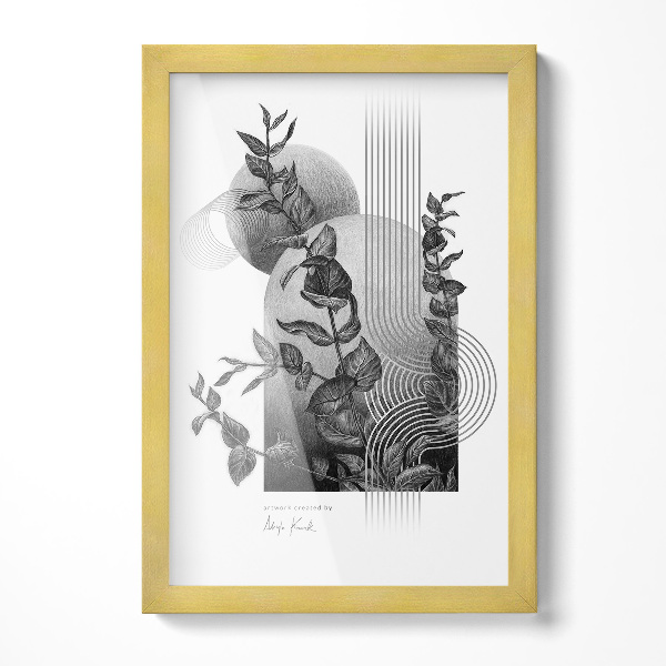 Arany plakátkeret 20x30 cm