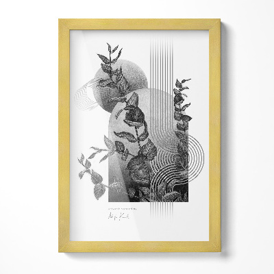 Arany plakátkeret 20x30 cm