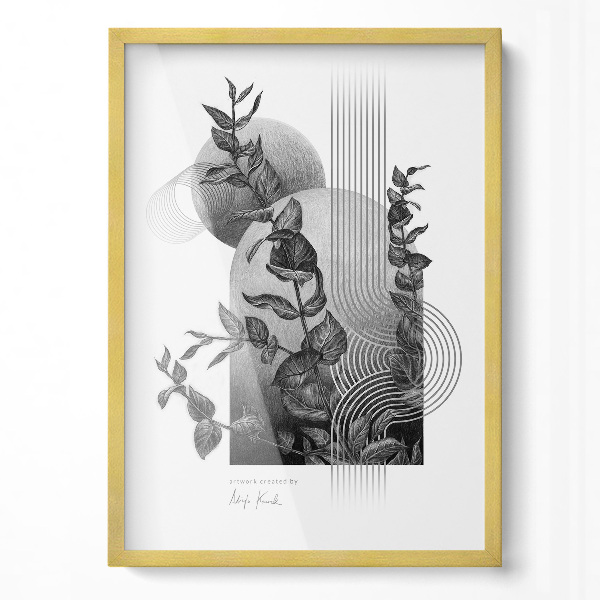 Arany fali képkeret 50x70 cm