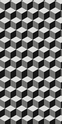 Függöny roló 3D kockák