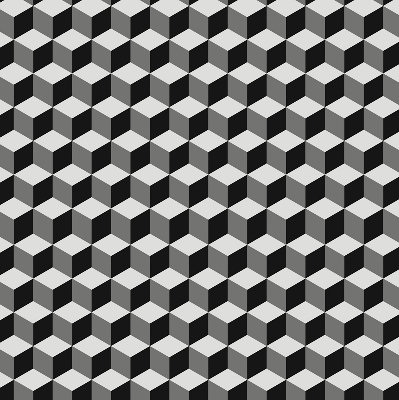 Függöny roló 3D kockák