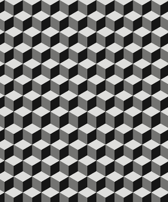 Függöny roló 3D kockák