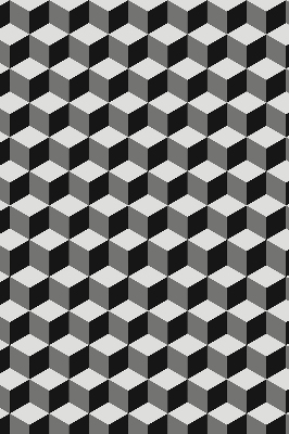 Függöny roló 3D kockák