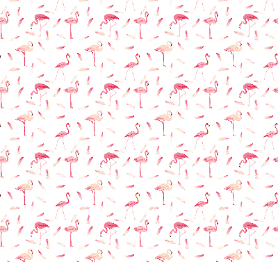 Roló árnyékoló Flamingók és a tollaik