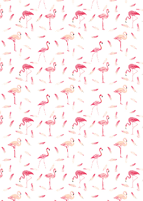 Roló árnyékoló Flamingók és a tollaik