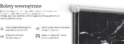 Roló árnyékoló Fekete márvány