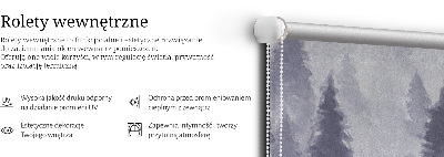 Roló árnyékoló Ködös erdő