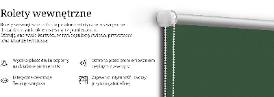 Függöny roló Zöld