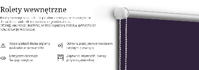 Függöny roló Fekete