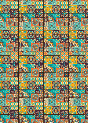 Roló árnyékoló Színes mandala