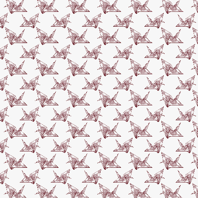 Függöny roló Origami hattyúk