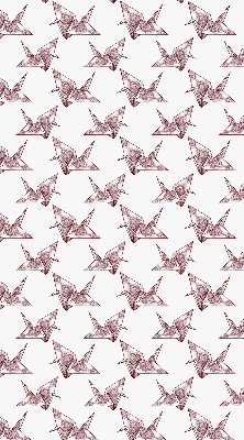 Függöny roló Origami hattyúk