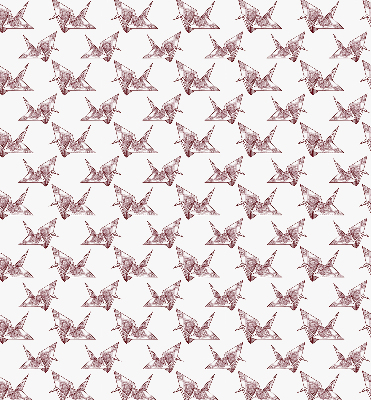 Függöny roló Origami hattyúk