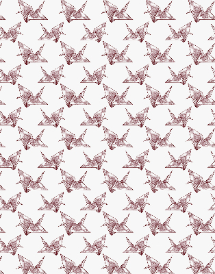 Függöny roló Origami hattyúk