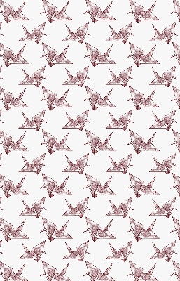 Függöny roló Origami hattyúk