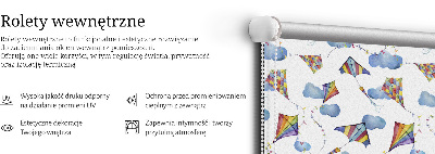 Roló árnyékoló Színes sárkányok