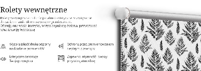Roló árnyékoló Festett levelek
