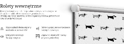 Ablakra roló Rajzolt kutyák
