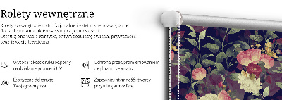 Roló árnyékoló Virágok