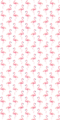 Függöny roló Flamingók