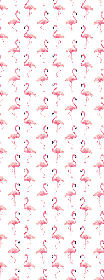 Függöny roló Flamingók