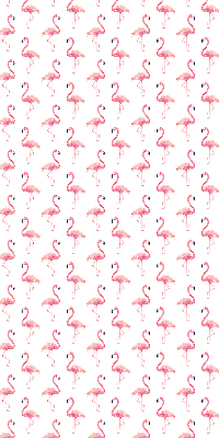 Függöny roló Flamingók